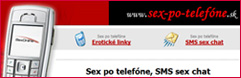 Sex po telefóne & sms sex chat 